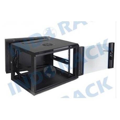 Indorack WIR6008D Wallmount Rack 8U Double Door