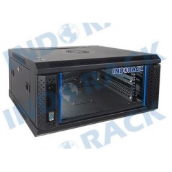 Indorack WIR4504S 19" Wallmount Rack 4U Single Door