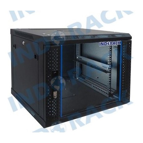 Indorack WIR5508S 19 inch Wallmount Rack 8U Single Door Depth 550 mm