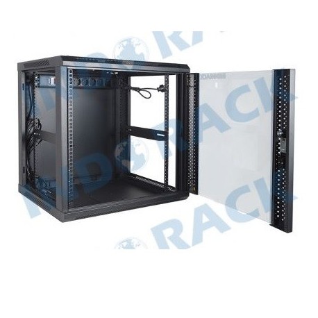 Indorack WIR5512S 19 inch Wallmount Rack 12U Single Door Depth 550 mm