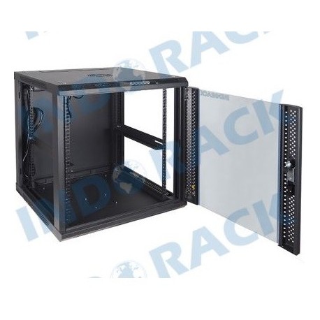 Indorack WIR6012S 19 inch Wallmount Rack 12U Single Door Depth 600 mm