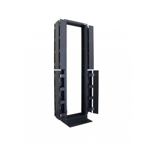 Abba OE42-B 19"Open Entry Rack 42U High Density with Cable Duct