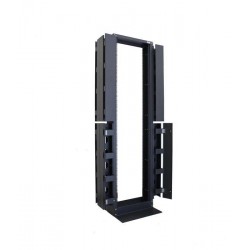 Abba OE45-B 19"Open Entry Rack 45U High Density with Cable Duct 