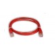 Netviel NVL-PC-PVC-5e-01 Cat. 5e UTP Patch Cord Cable PVC Red 1m