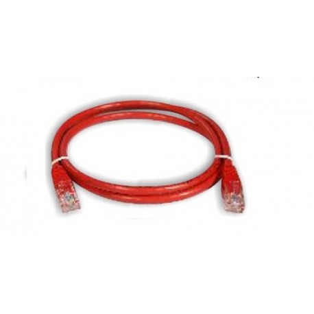 Netviel NVL-PC-PVC-5e-01 Cat. 5e UTP Patch Cord Cable PVC Red 1m