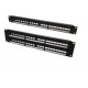 Netviel NVL–OTB-RM-24 Patch Panel 19 inch 1U Fits Up to 24 Ports unloaded