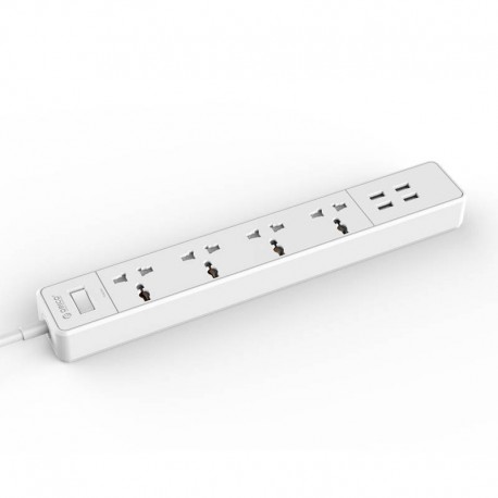 ORICO OSC-4A4U-UN 4 AC Outlets 4 USB Ports Surge Protector