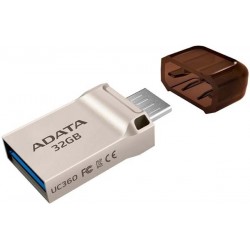 Adata UC360 USB OTG Flash Drive integrates USB 3.1 and microUSB 32GB
