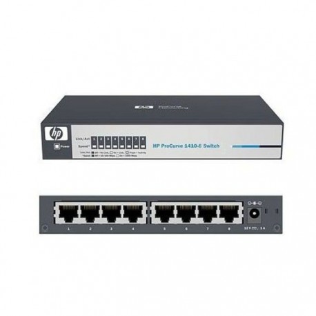 HP V1410-8 (J9661A) Switch 8 Port 10/100Mbps