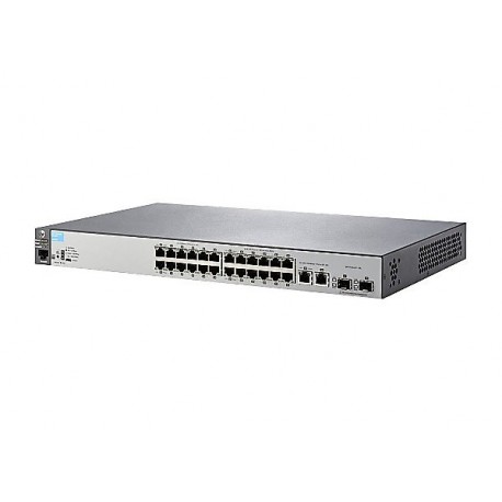 Aruba 2530-24 Switch (J9782A) 24 Port 10/100 Managed L2 Switch with 2 SFPs