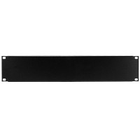 Abba 19" Blank Panel 2U (AR-BP002-G/B)
