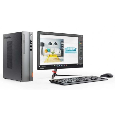 Lenovo IdeaCentre IC510S 08IKL PC AIO Intel Core i3-7100, 4GB, 1TB , 21.5" W LCD, DOS.