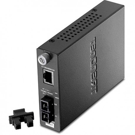 TRENDnet TFC-110S15 Intelligent 10/100Base-TX to 100Base-FX Single Mode SC Fiber Converter