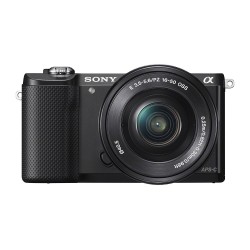 Sony A5000 Bodi + Lensa Power Zoom 16-50mm Mirrorless Camera