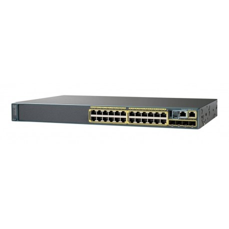 Cisco Catalyst 2960X-24TS-LL Managed Switch 