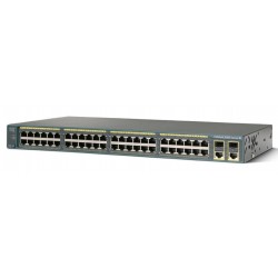 Cisco Catalyst 2960-48TC Switch 48 ports Managed Rack-Mountable (WS-C2960+48TC-L) 