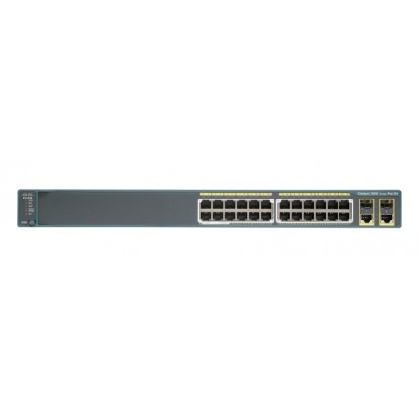 Cisco Catalyst WS-C2960+24TC-L Network Switch 