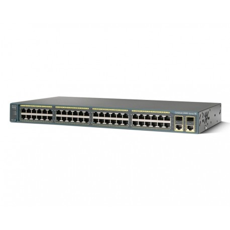 Cisco Catalyst WS-C2960+48TC-S Network Switch 