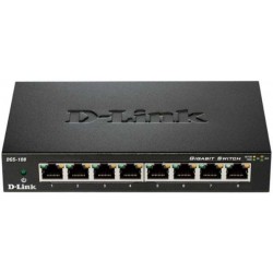 D-Link DGS-108 8-Port Gigabit Unmanaged Desktop Switch 
