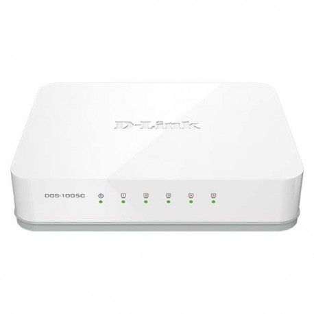 D-Link DGS-1005C 5/8-Port 10/100/1000 Mbps Unmanaged Switch