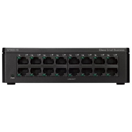 Cisco SF90D-16 16-Port 10 100 Desktop Switch (SF95D-16-AS)