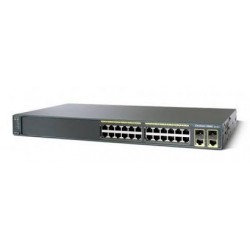 Cisco Catalyst 2960 24-Ports Rack-Mountable (WS-C2960-24LC-S)