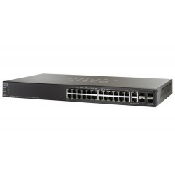 Cisco SG500-28 28-port Gigabit Stackable Managed Switch (SG500-28-K9-G5)