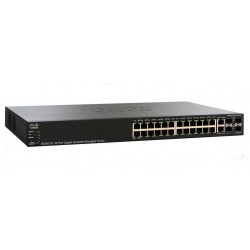 Cisco SG350-28P 28-Port Gigabit PoE Managed Switch with 195W Power Budget