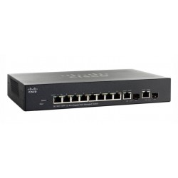 Cisco SG300-10PP 10-port Gigabit PoE+ Managed Switch (SG300-10PP-K9-EU)