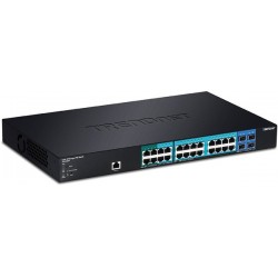 Trendnet TL2-PG284 28-Port Gigabit PoE+ Managed Layer 2 Switch with 4 SFP slots