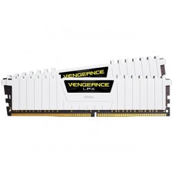 Corsair Vengeance LPX 16GB (2x8GB) DDR4 DRAM 3000mhz C15 Memory Kit - White (CMK16GX4M2B3000C15W)