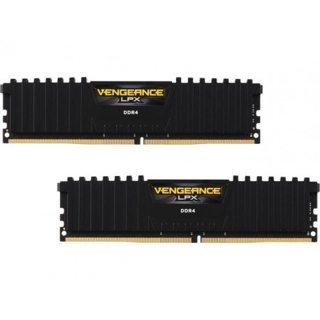 Corsair Vengeance LPX 32GB (2x16GB) DDR4 2666 MHz C16 XMP 2.0  Memory Kit Black (CMK32GX4M2A2666C16)