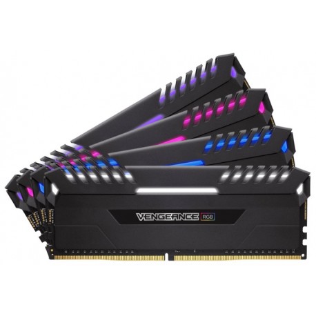 Corsair Vengeance RGB LED 32GB (4x8GB) DDR4 3466 (PC4-27700) C16 Memory (CMR32GX4M4C3466C16)