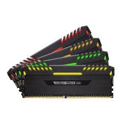 Corsair Vengeance RGB 32GB (4x8GB) DDR4 3600 MHz C18 XMP 2.0 RGB LED Illuminated Memory Kit (CMR32GX4M4C3600C18)