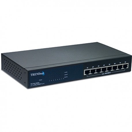 Trendnet TE100-S800i 8-Port 10/100Mbps Layer 2 Managed Switch