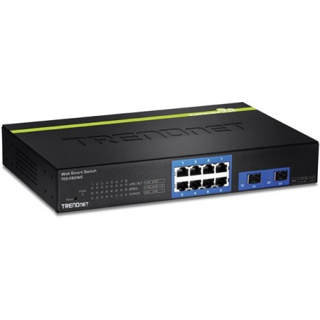 Trendnet TEG-082WS 8-Port Gigabit Web Smart Switch