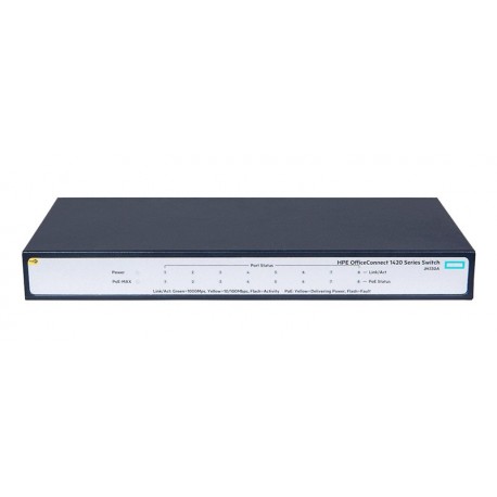 HPE Office Connect 1420 8G PoE+ (64W) Switch (JH330A)