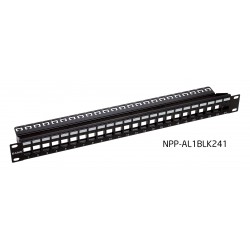 D-LINK NPP-AL1BLK241 Patch Panel UTP Keystone 24 Port Unloaded