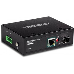 Trendnet TI-PF11SF Industrial SFP to Gigabit PoE+ Media Converter