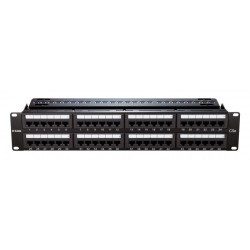 D-Link Patch Panel Cat5e UTP Keystone Type 48 Port [NPP-5E1BLK481]