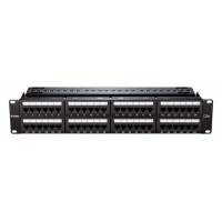 D-Link Patch Panel Cat5e UTP Keystone Type 48 Port [NPP-5E1BLK481]