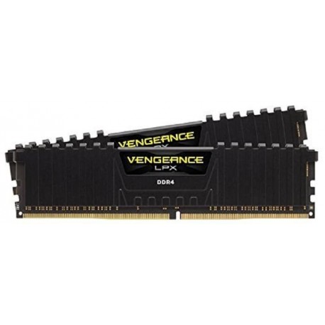  Corsair Vengeance LPX 8GB (2x4GB) DDR4 Dram 3200MHz C16 Memory Kit-Black (8GX4M2B3200C16)
