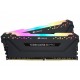  Corsair Vengeance RGB PRO 16GB (2 x 8GB) DDR4 Dram 3200MHz C16 Memory Kit-Black (CMW16GX4M2C3200C16)