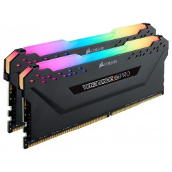  Corsair Vengeance RGB PRO 16GB (2 x 8GB) DDR4 Dram 3600MHz C18 Memory Kit-Black (CMW16GX4M2C3600C18)