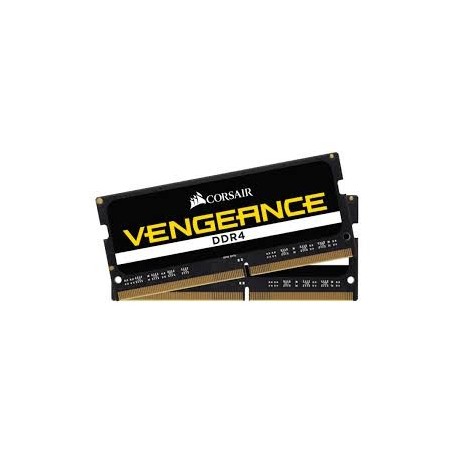  Corsair CMSX32GX4M2A2666C18 Vengeance Series 32GB (2x16GB) DDR4 SODIMM 2666MHz CL18 Memory Kit