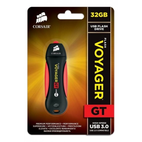 Corsair CMFVYGT3B-32GB Flash Voyager GT USB 3.0 32GB Flash Drive