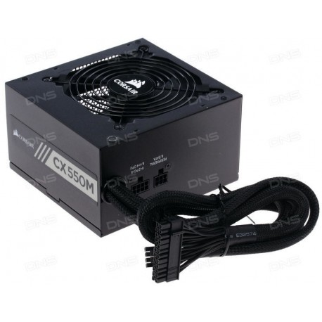 Corsair CP-9020102-NA CX Series CX550M - 550 Watt 80 PLUS Bronze Certified Modular ATX PSU (2015 Edition)