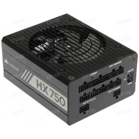 Corsair CP-9020137-EU HX Series HX750-750 Watt 80 PLUS PLATINUM Certified Fully Modular PSU (EU)