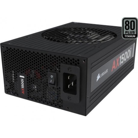 Corsair CP-9020057-EU AX1500i Digital ATX Power Supply-1500 Watt Fully-Modular PSU (EU Plug)