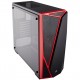 Corsair CC-9011117-WW Carbide Series SPEC-04 Tempered Glass Mid-Tower Gaming Case-Black/Red